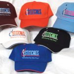 Collection of embroidered hats